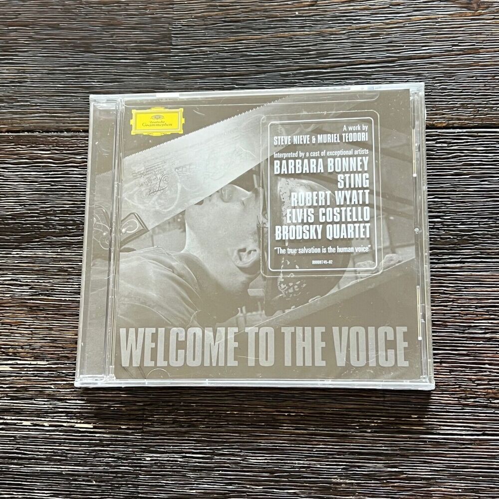 Welcome to the Voice Steve Nieve Muriel Teddori Compact Disc Sting CD NEW